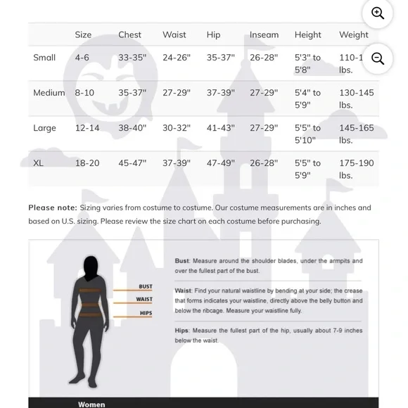 Jack Skellington FAST SHIP Women’s Costume NWT - Picture 2 of 2